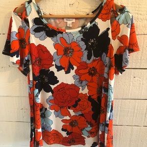 Flouncy playful blouse